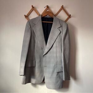 Vintage Plaid Blazer